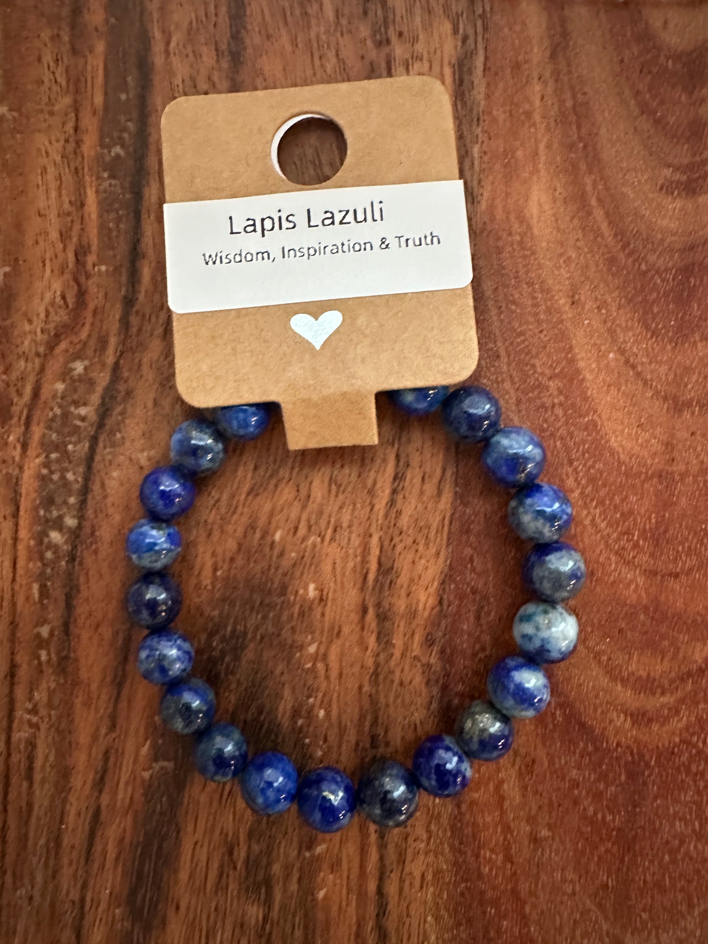 Lapis Lazuli Bead Bracelet
