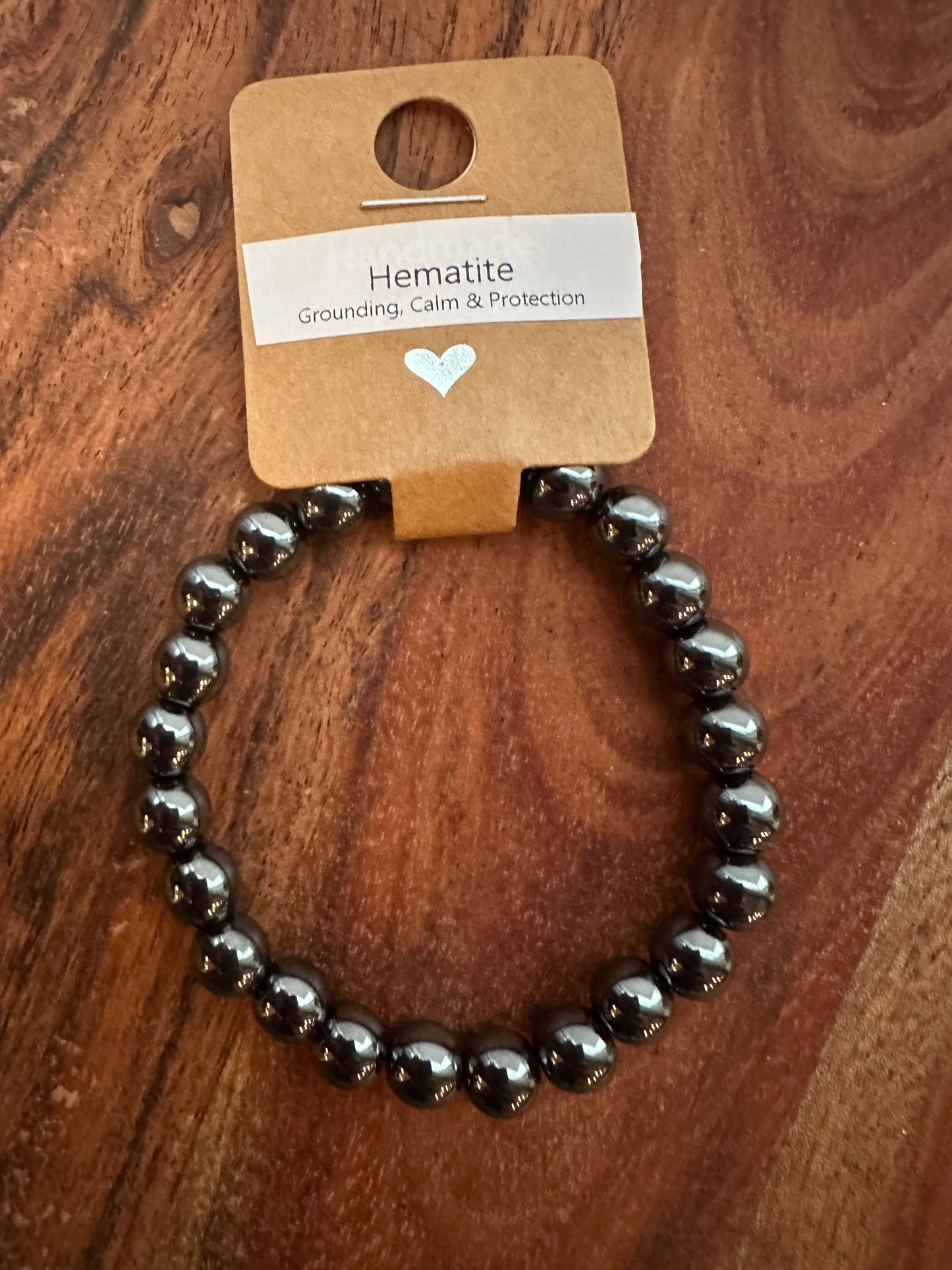 Hematite Bead Bracelet