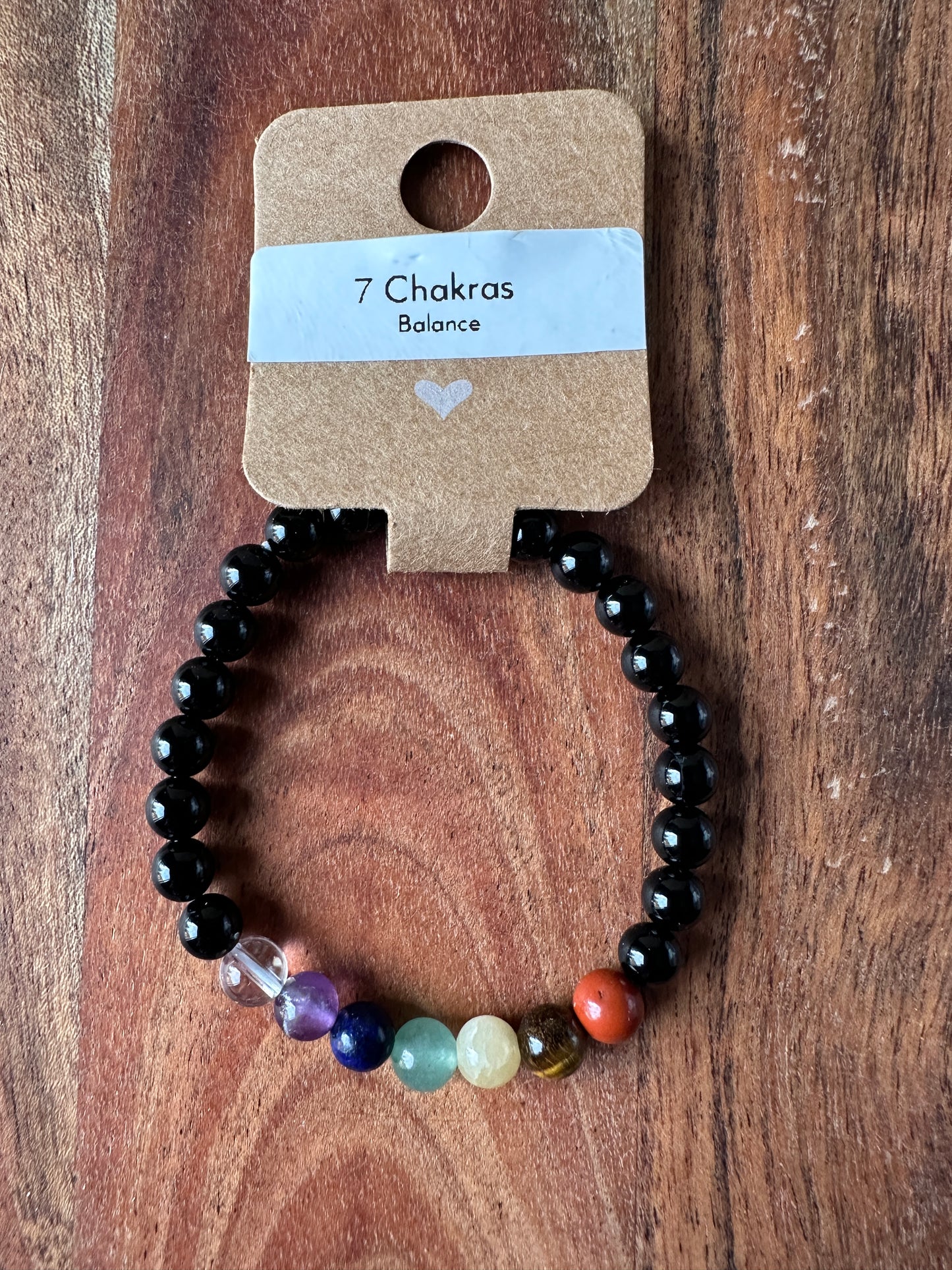 7 Chakra Bead Bracelet