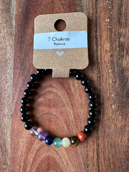 7 Chakra Bead Bracelet