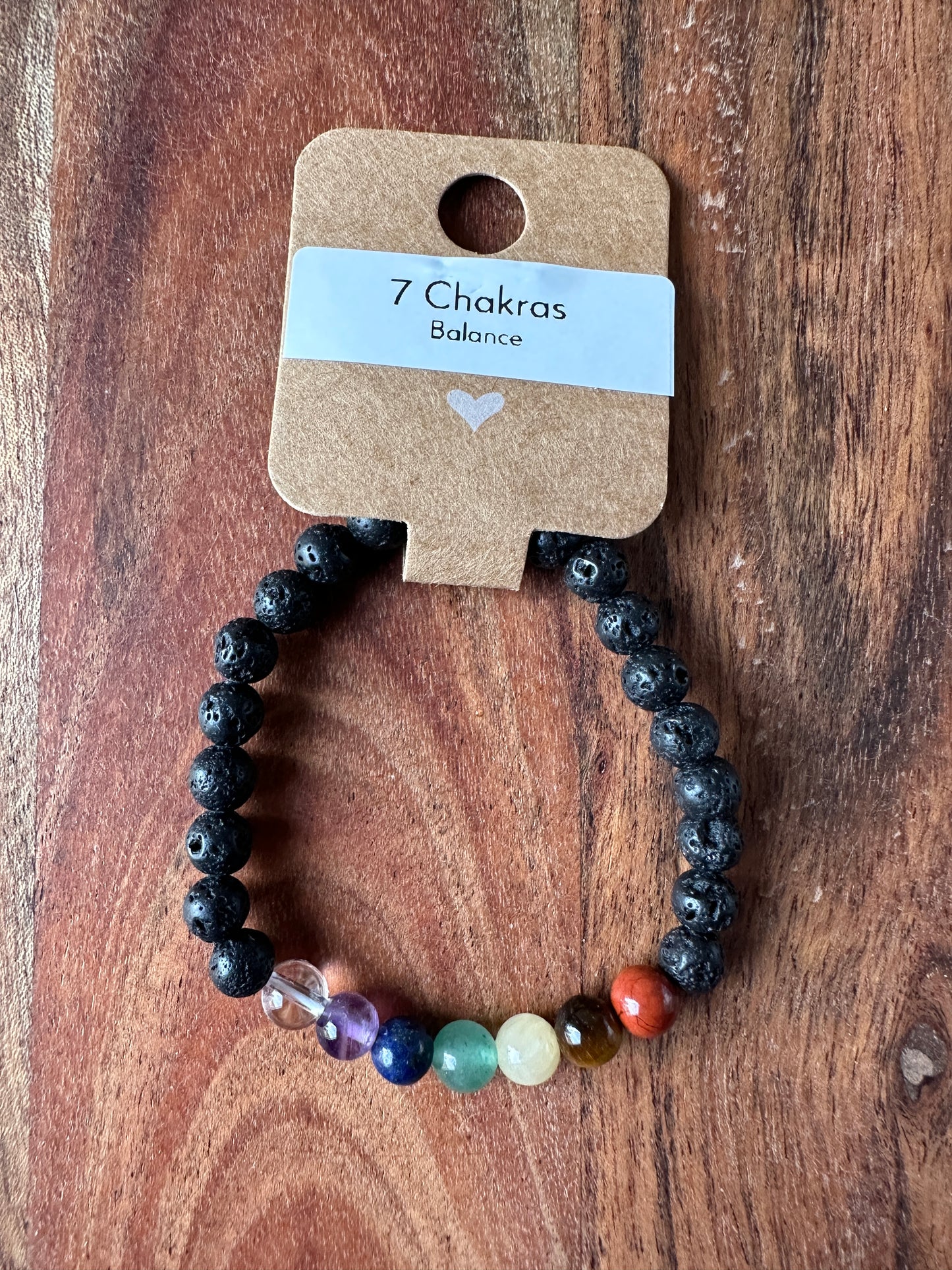 7 Chakra Bead Bracelet