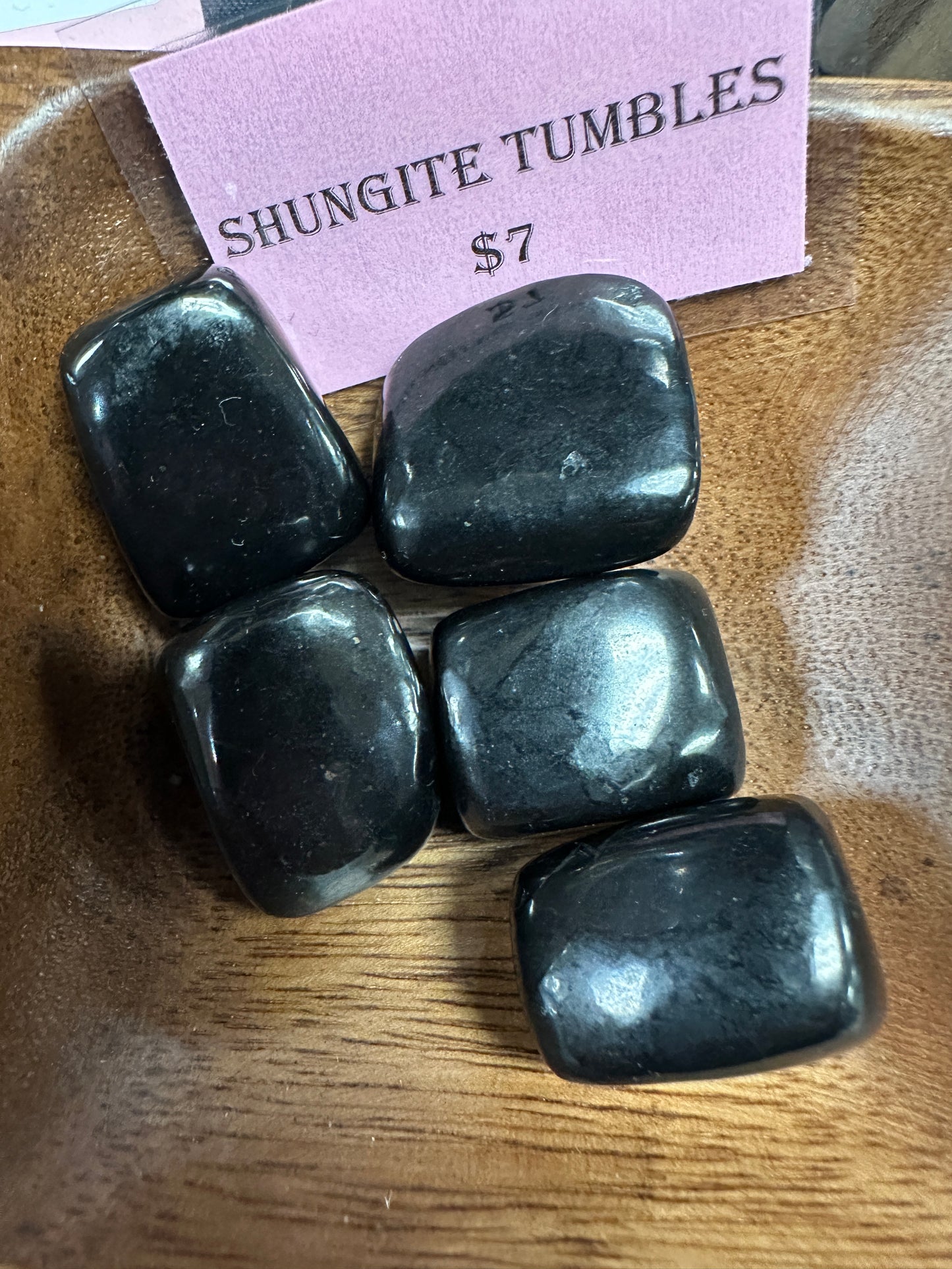 Shungite Tumbles