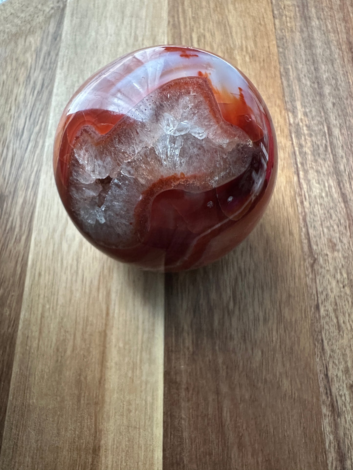 Carnelian Sphere 435g