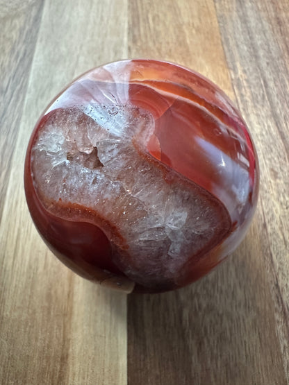 Carnelian Sphere 435g