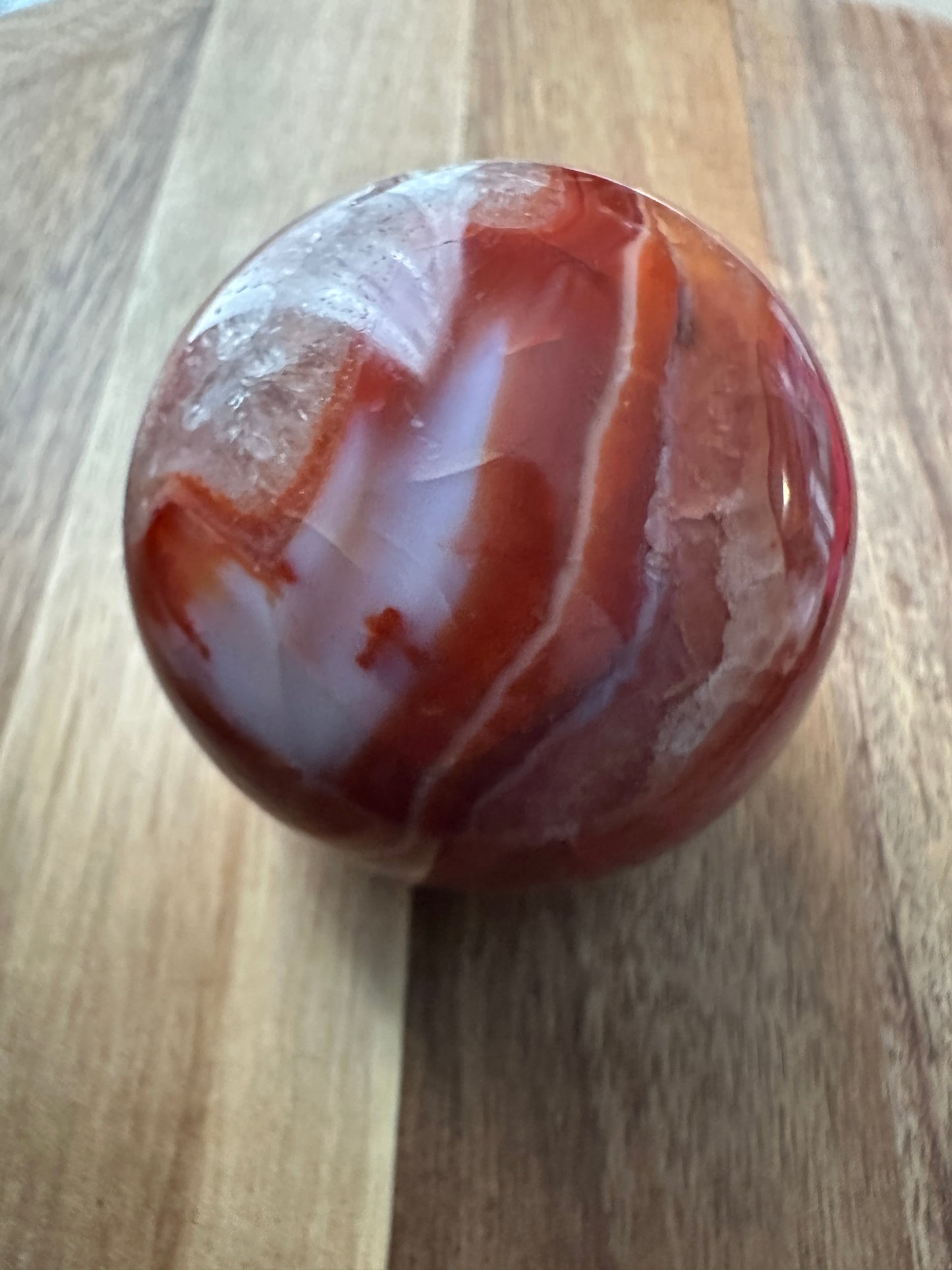 Carnelian Sphere 435g