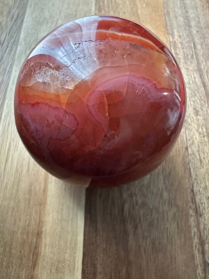 Carnelian Sphere 435g