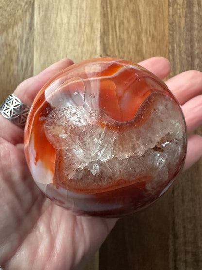 Carnelian Sphere 435g