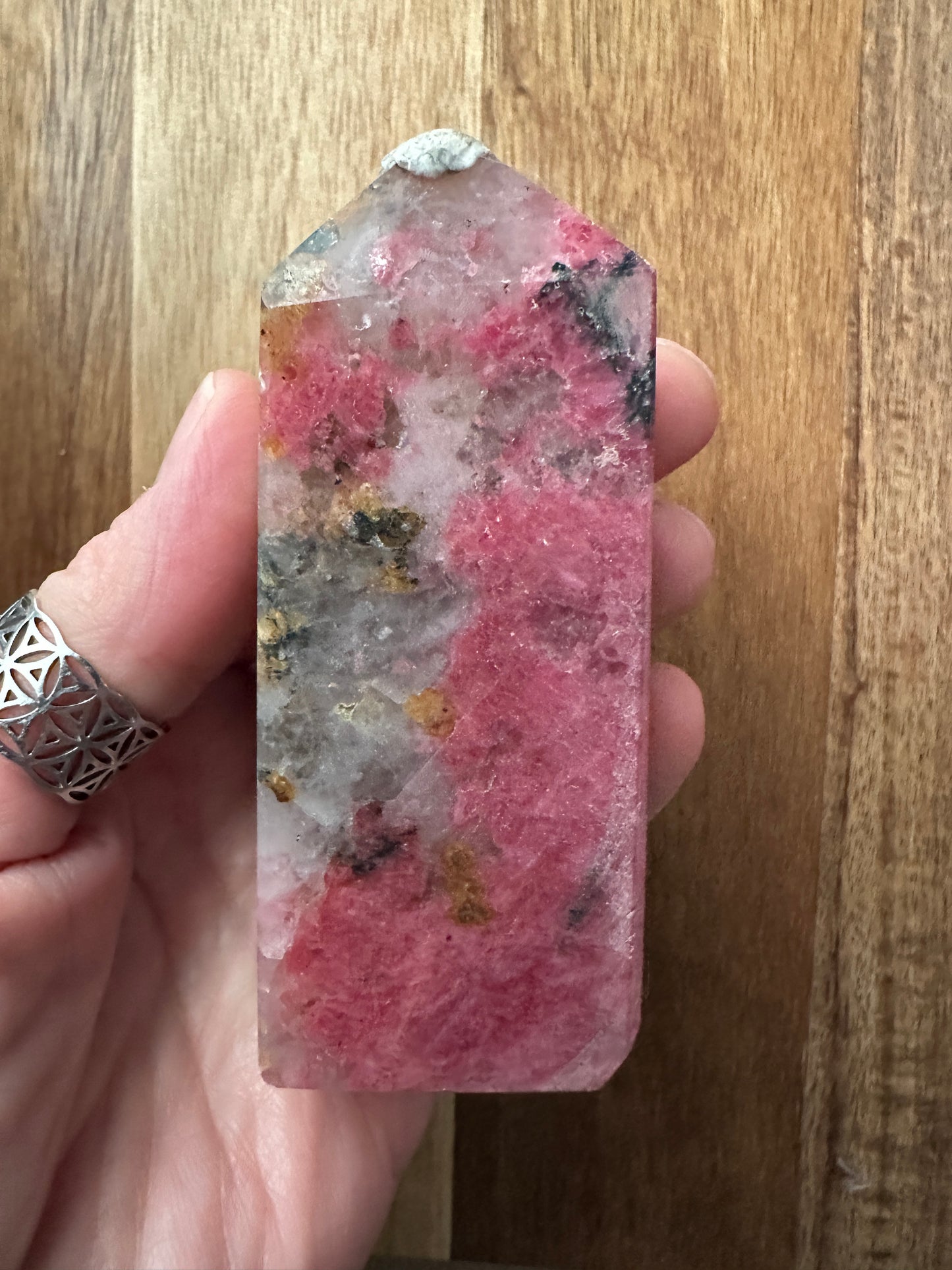 Rhodonite Tower 190g