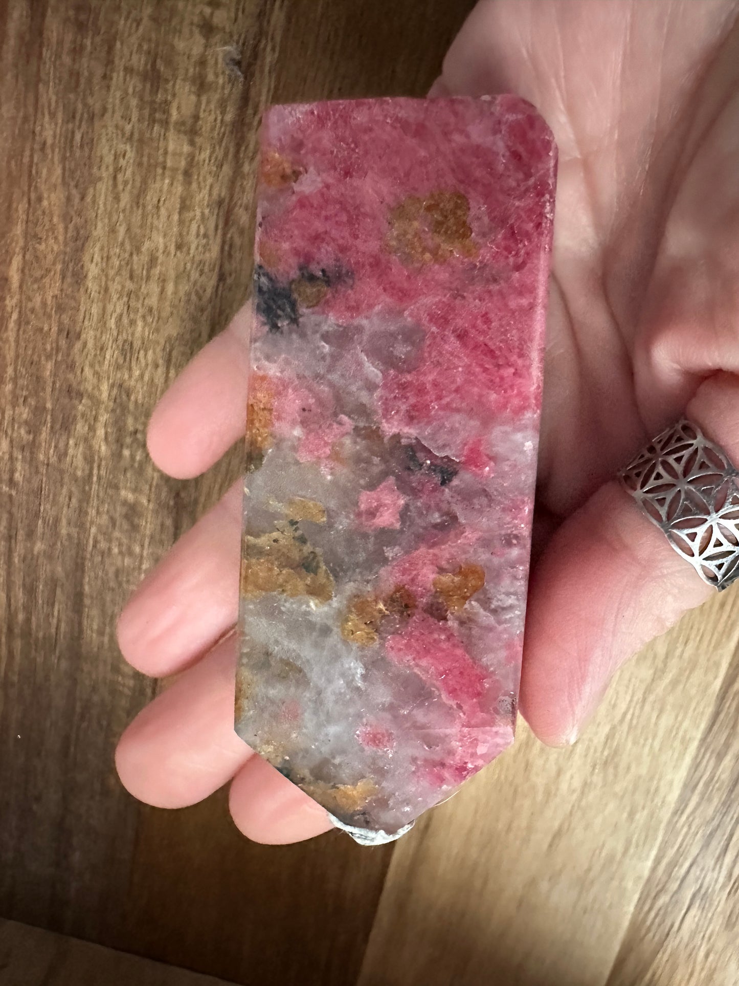 Rhodonite Tower 190g