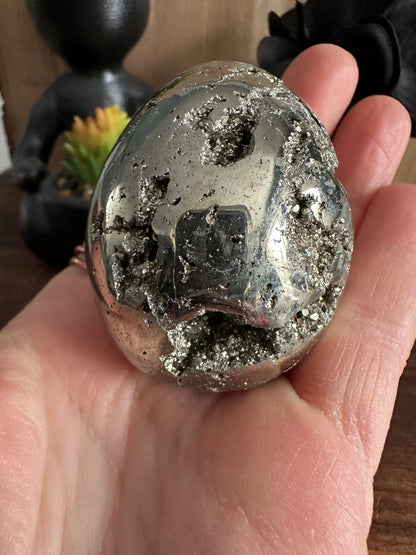 Pyrite Egg 218g