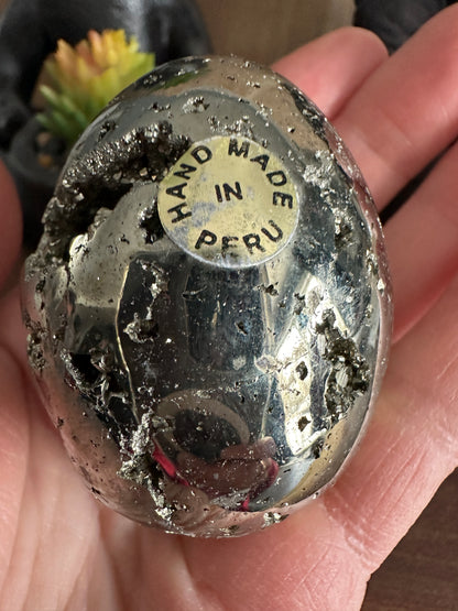 Pyrite Egg 218g