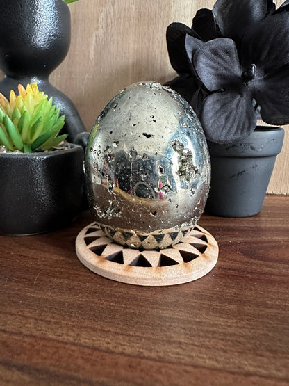 Pyrite Egg 218g