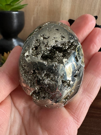Pyrite Egg 218g