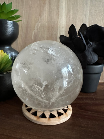 Clear Quartz Sphere 413g