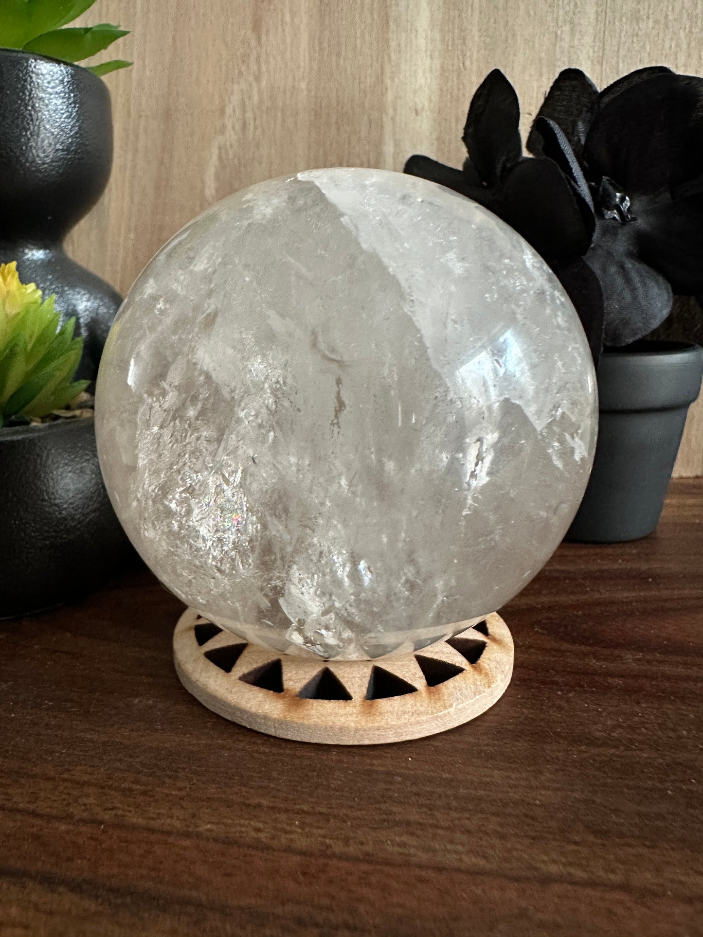 Clear Quartz Sphere 413g