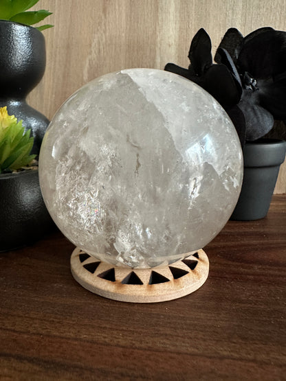 Clear Quartz Sphere 413g