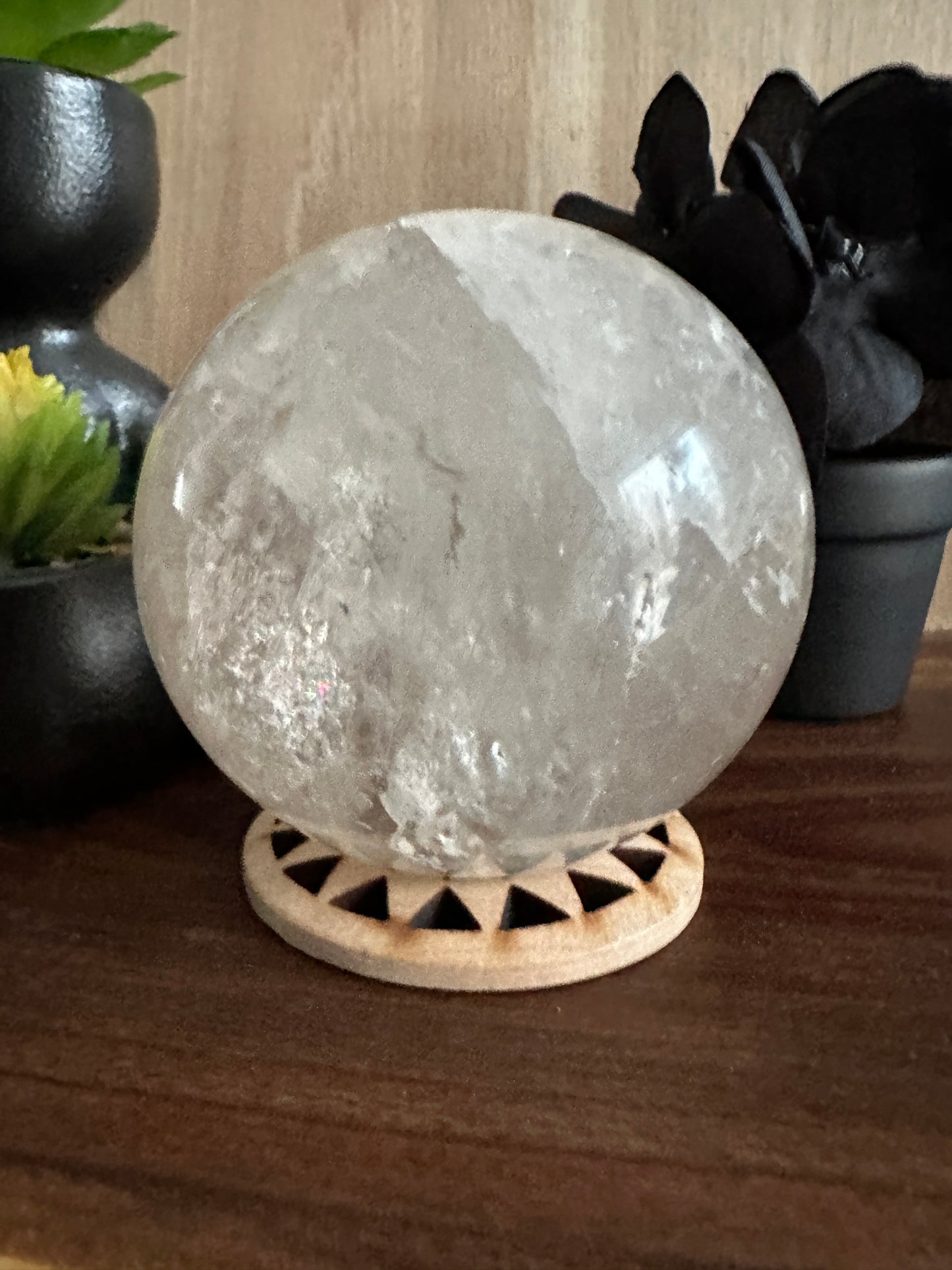 Clear Quartz Sphere 413g
