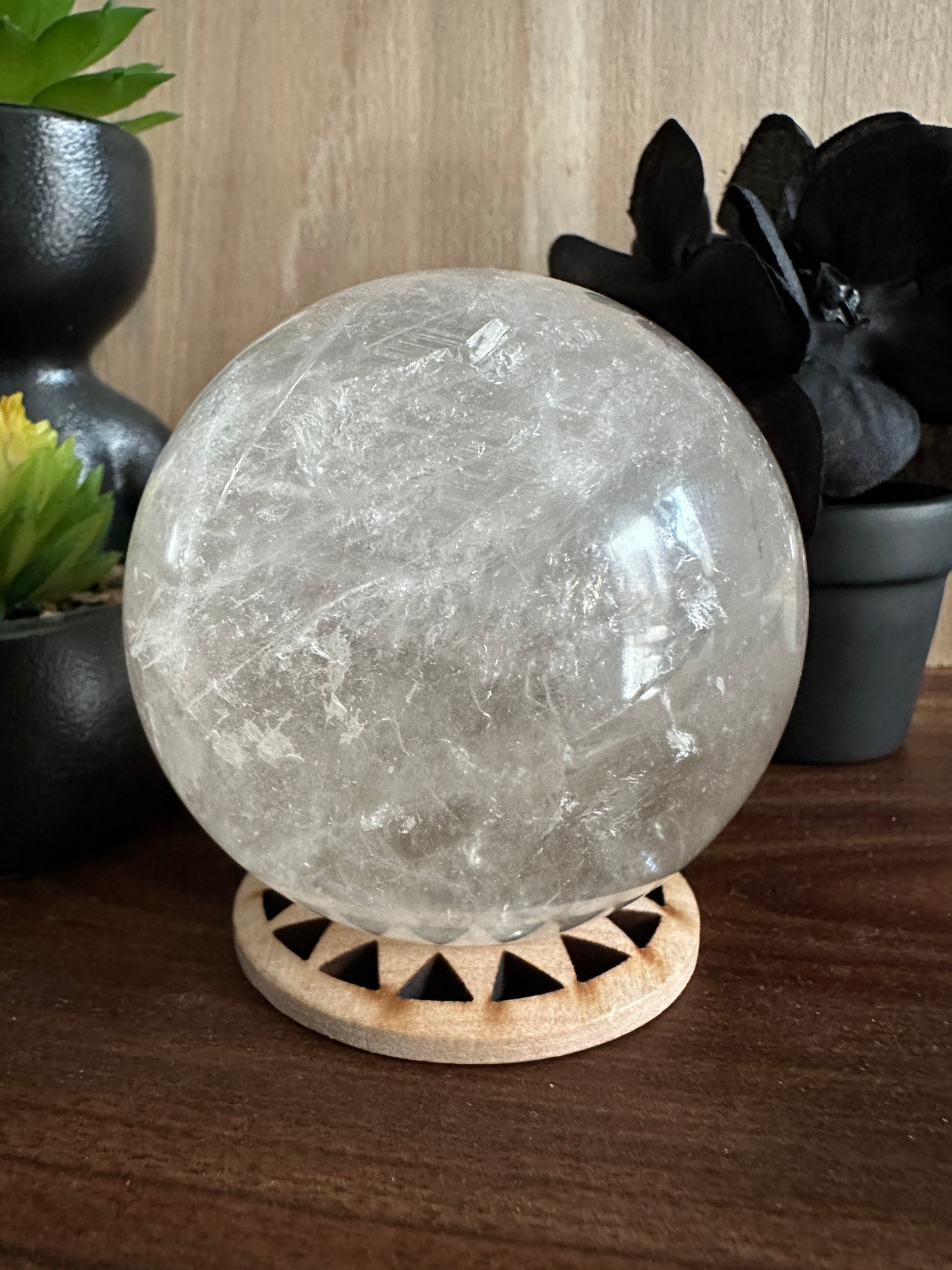Clear Quartz Sphere 413g