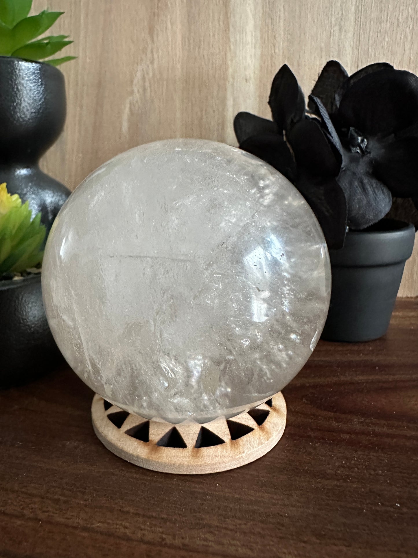 Clear Quartz Sphere 413g
