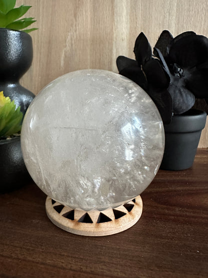 Clear Quartz Sphere 413g