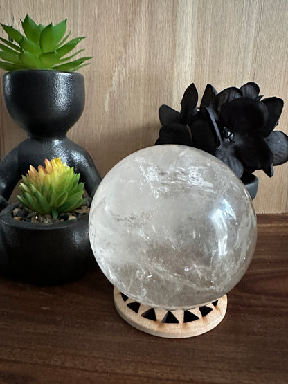 Clear Quartz Sphere 413g