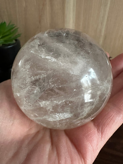 Clear Quartz Sphere 413g