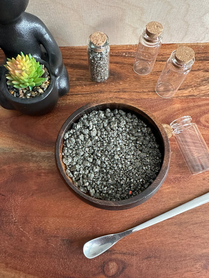 Pyrite chips