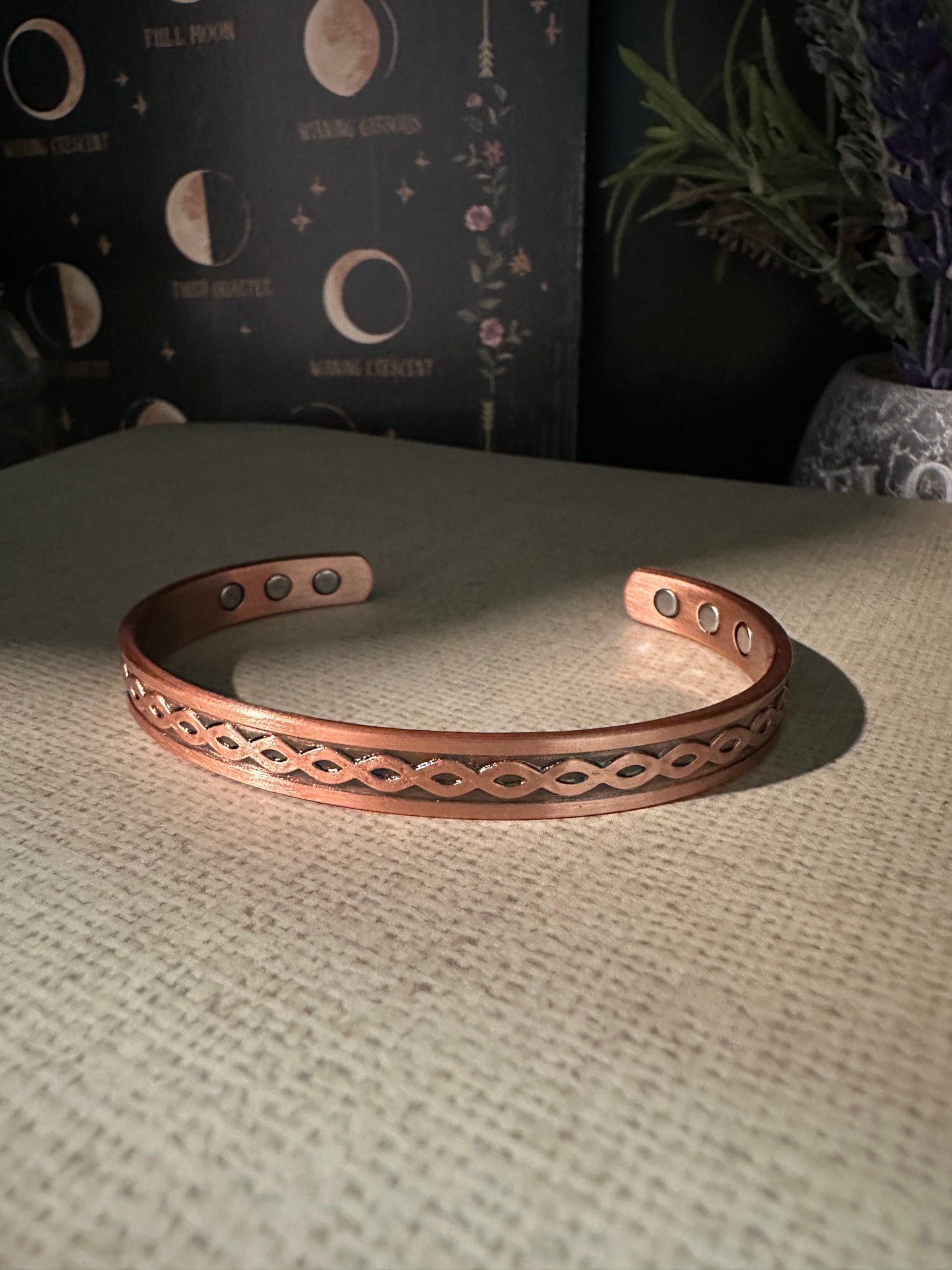 Infinity Magnetic Copper Bracelet