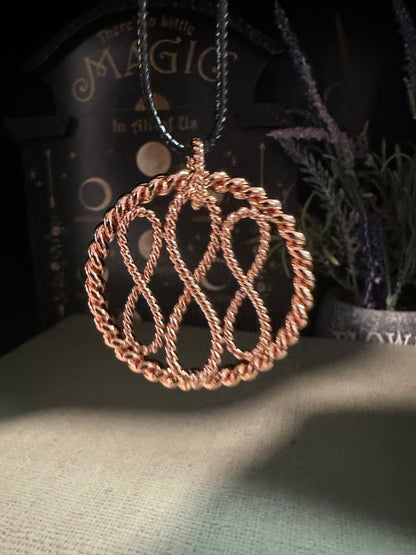 Copper Infinity Necklace