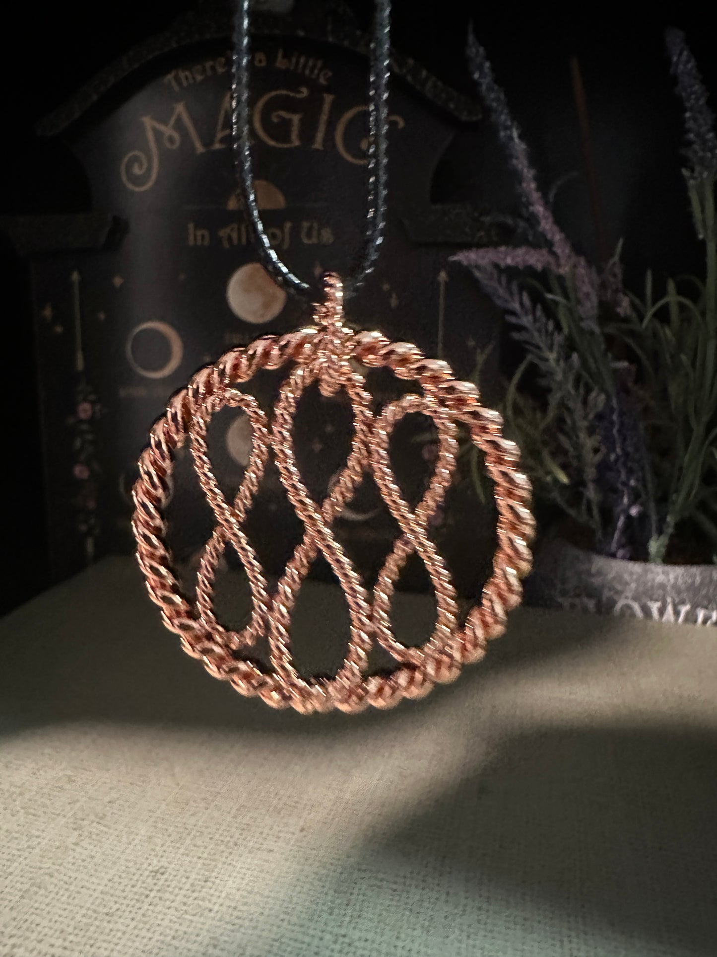 Copper Infinity Necklace