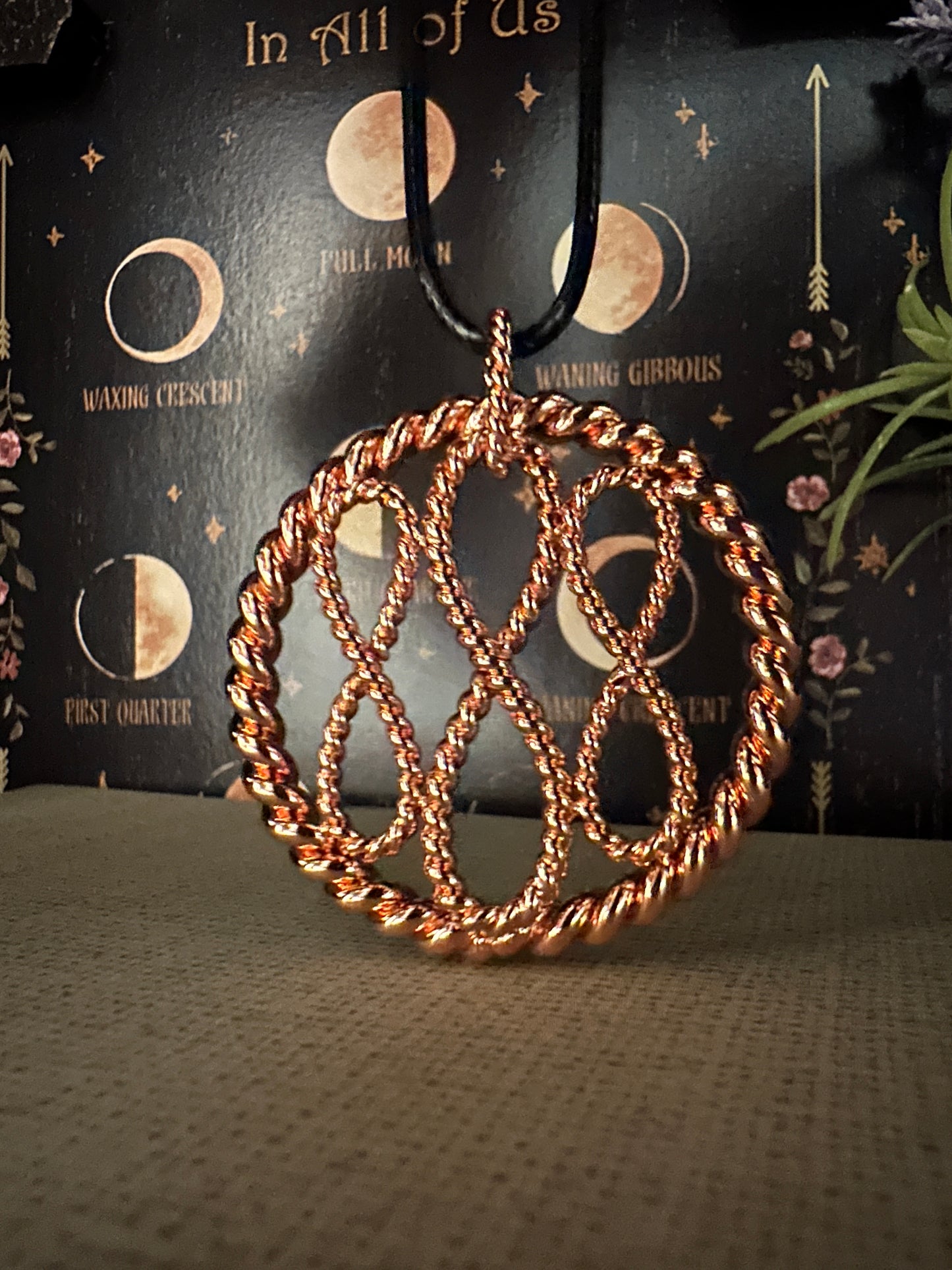 Copper Infinity Necklace
