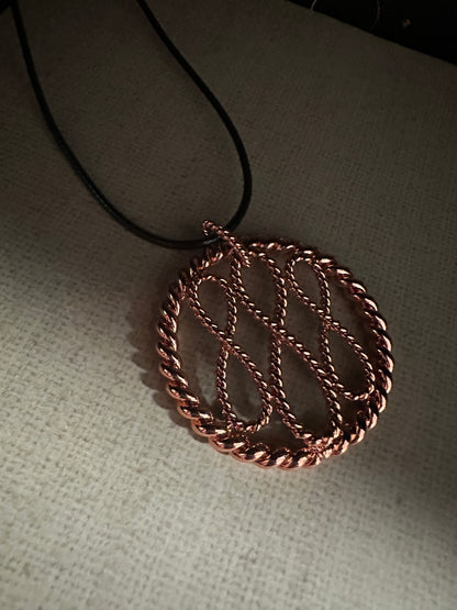 Copper Infinity Necklace