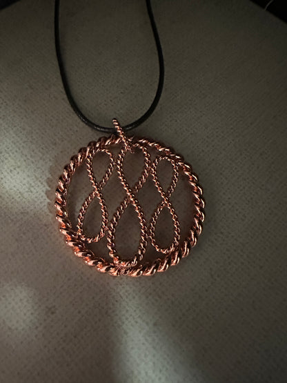 Copper Infinity Necklace