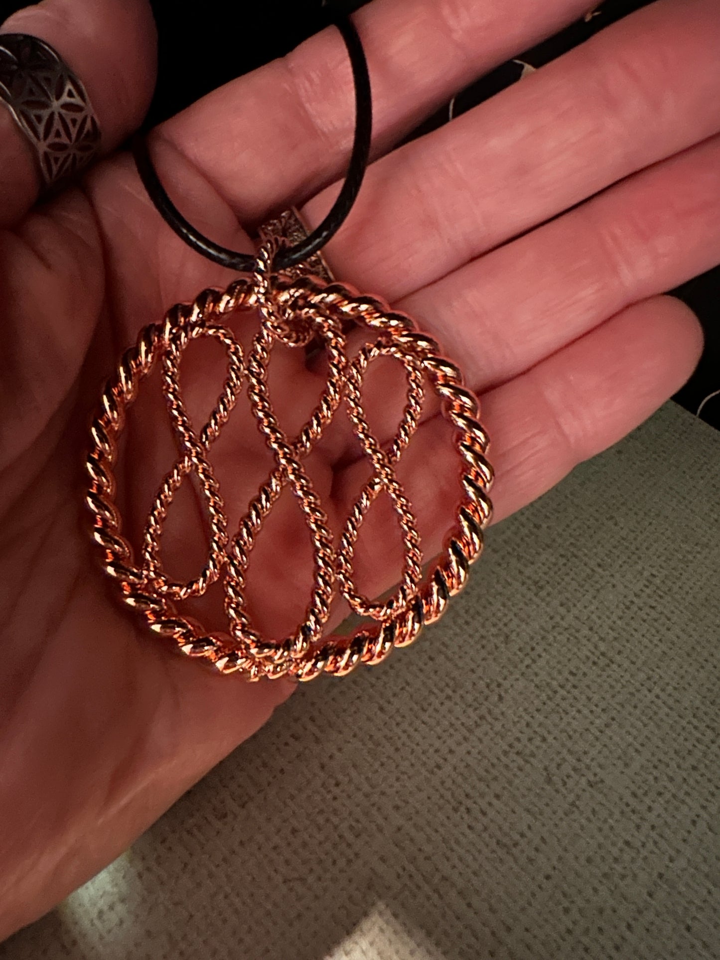 Copper Infinity Necklace