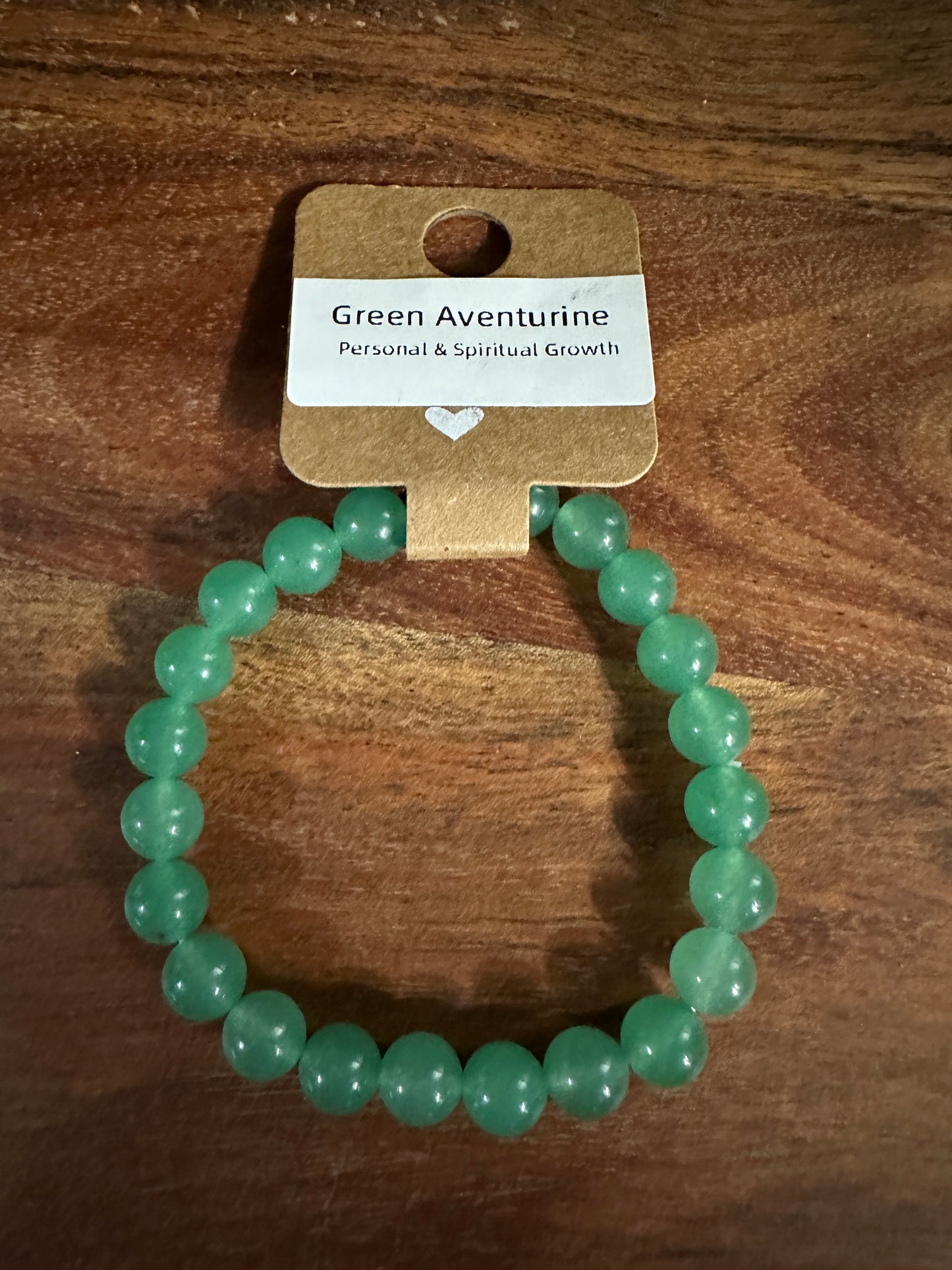 Green Aventurine Bead Bracelet