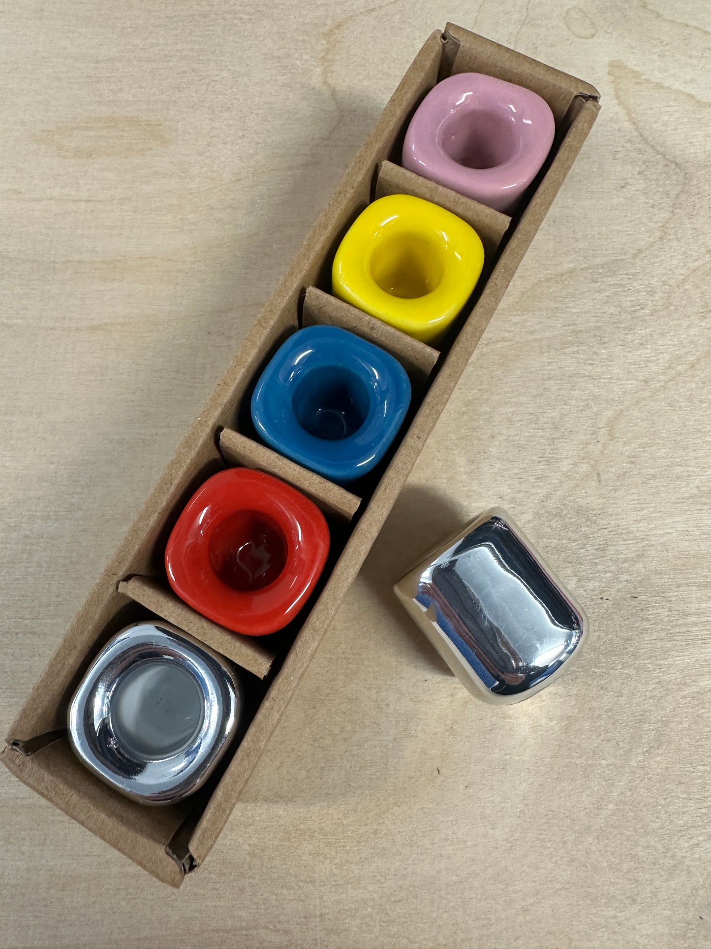 Chime Candle Holders assorted colours