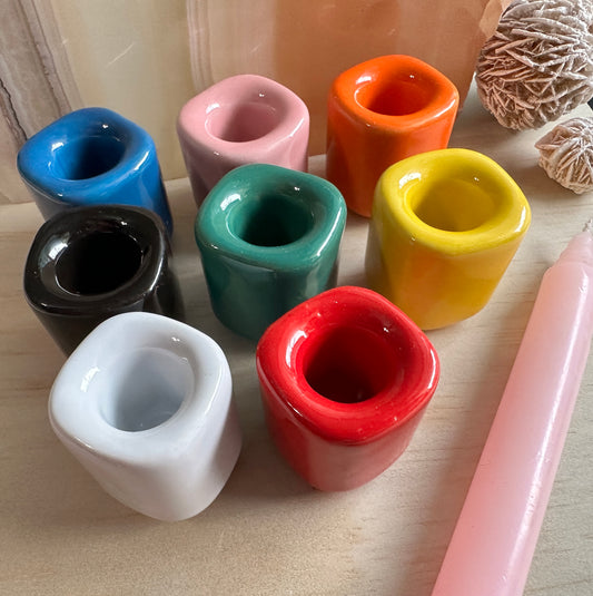 Chime Candle Holders assorted colours