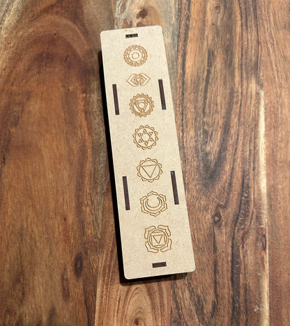 Chakra Satin Spar Selenite Ruler