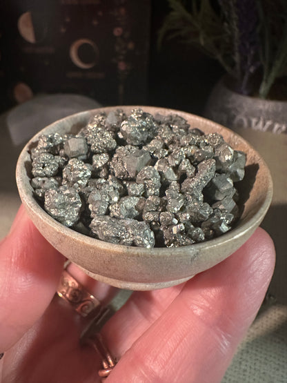 Pyrite chips