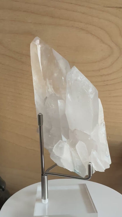 Lemurian Quartz Cluster 526g