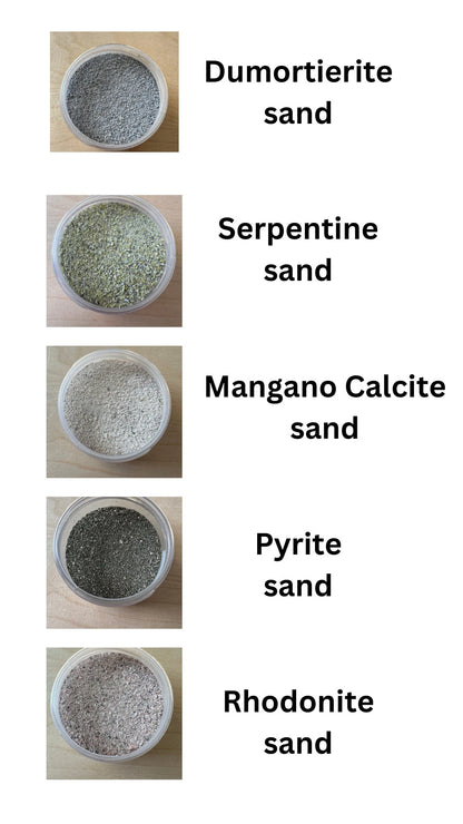 Gemstone Sand 180g jars